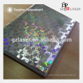 Anti-counterfeit holographic paper for lamination